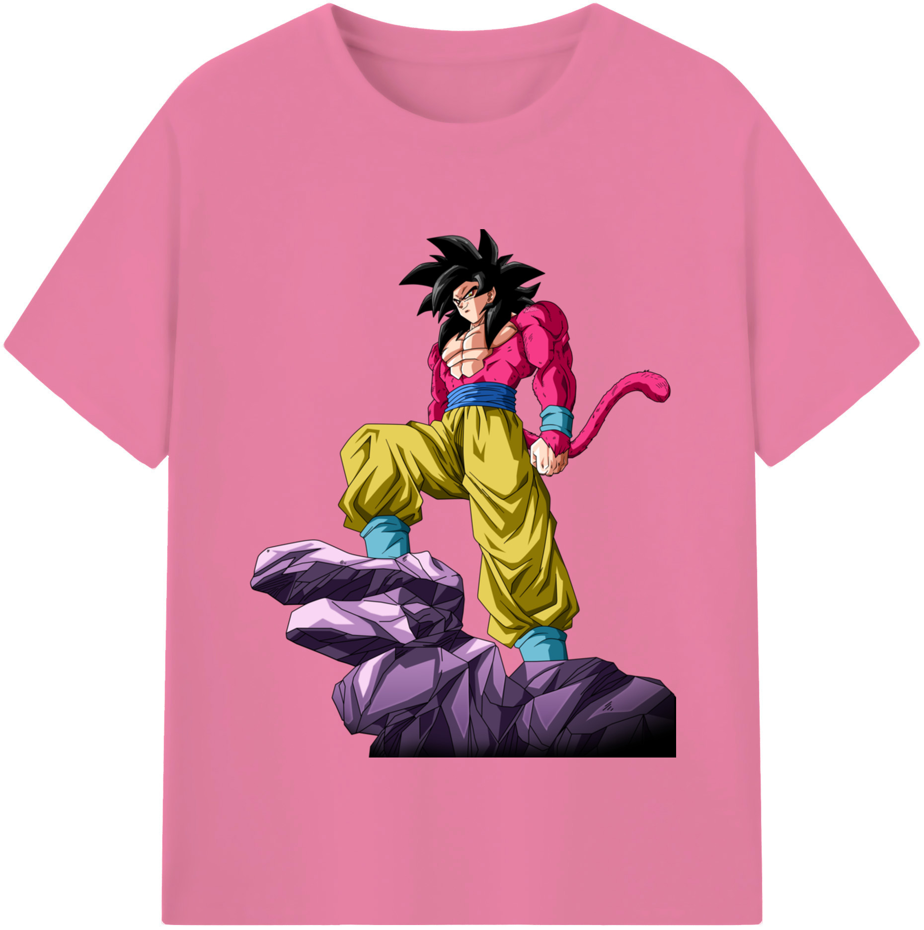 （画像用） ドラゴンボール 孫悟空（そん ごくう）Son Goku カカロット DRAGON BALL Kakarotto 綿100％半袖Tシャツ（フロントプリント）